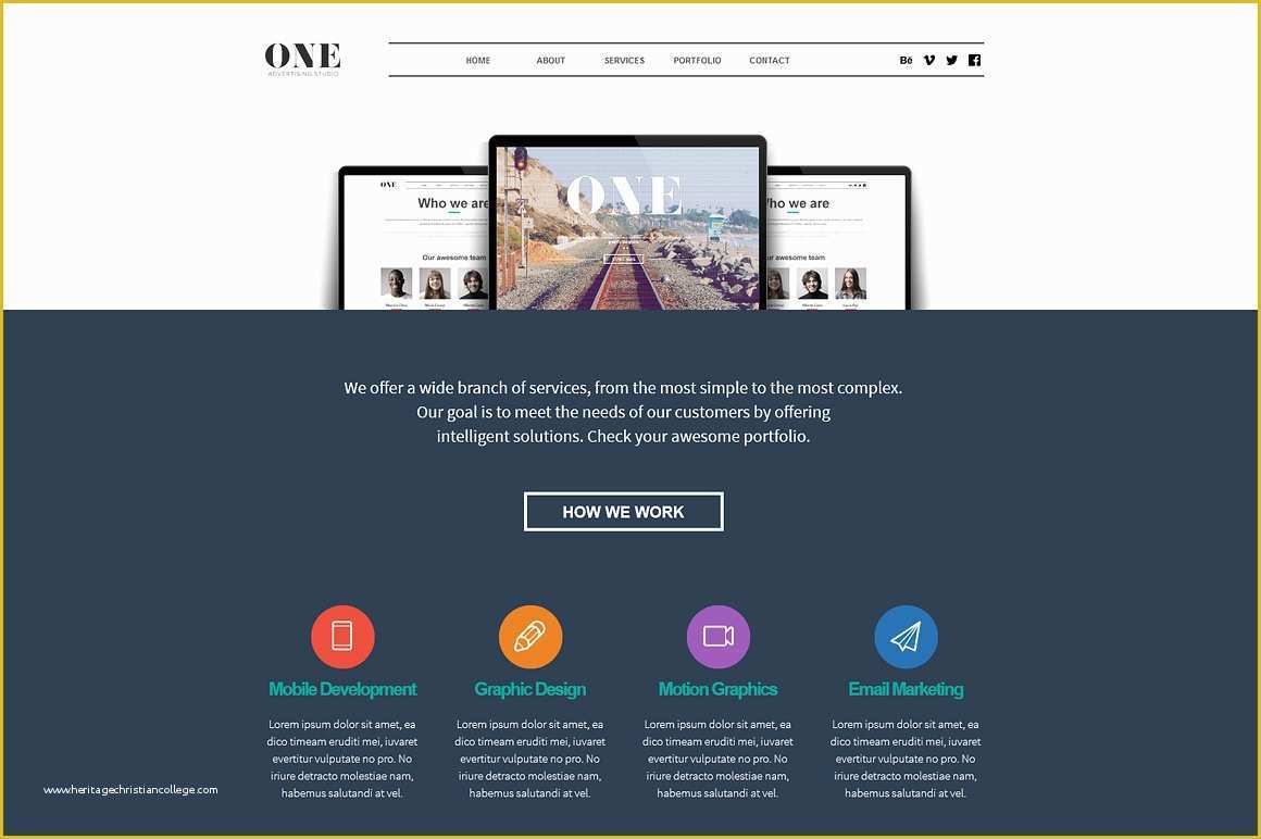 Adobe Muse Templates Free Of E Adobe Muse theme Website Templates On Creative Market