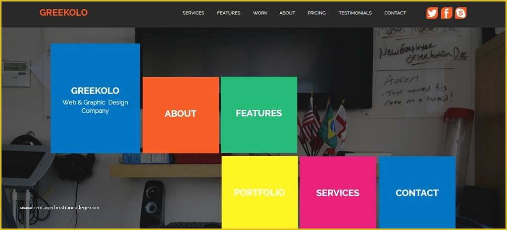 Adobe Muse Website Templates Free Of 30 Best Adobe Muse Templates September 2015 Edition