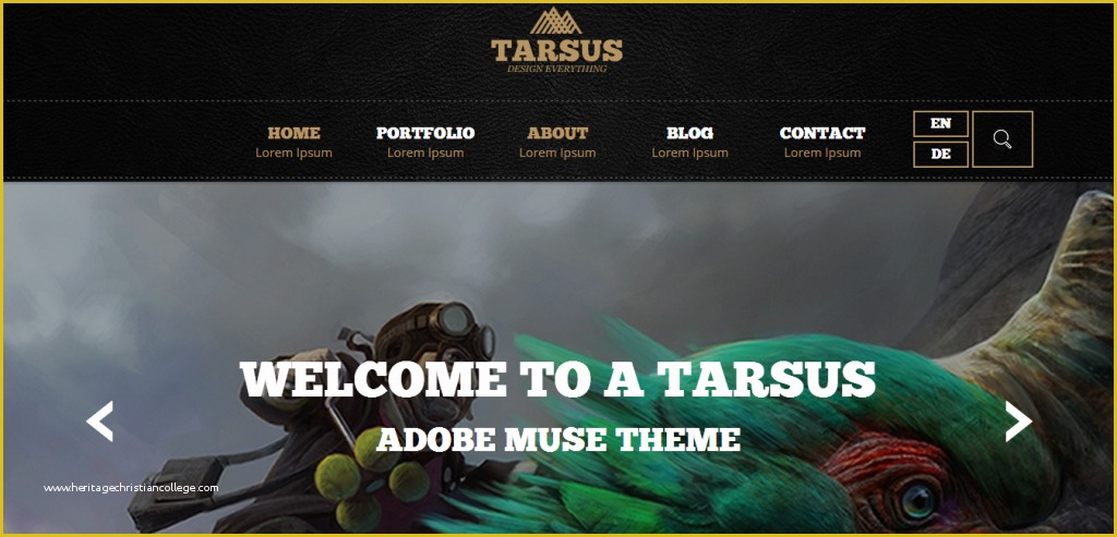 Adobe Muse Website Templates Free Of 48 Best Adobe Muse Templates