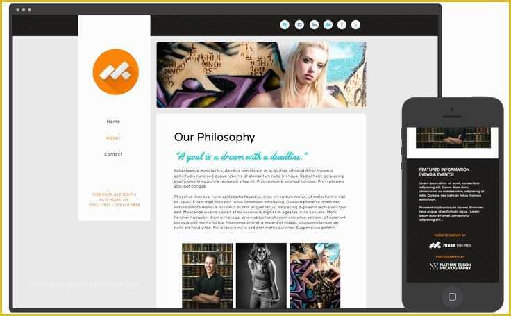 Adobe Muse Website Templates Free Of Blog Archives Fiberprogram