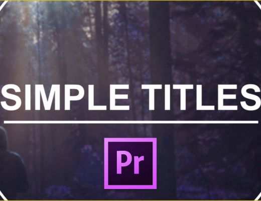 Adobe Premiere Title Templates Free Of Simple Titles is A Bundle Of 10 Title Templates for