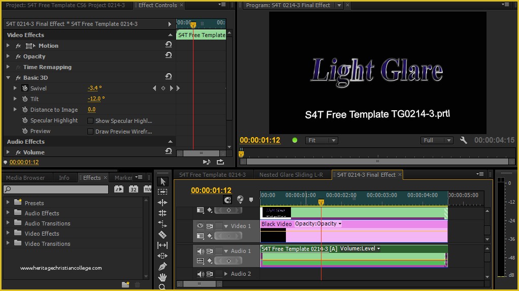 61 Adobe Premiere Title Templates Free Heritagechristiancollege