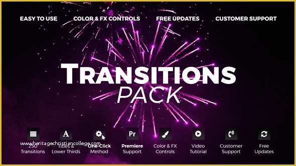 Adobe Premiere Title Templates Free Of Videohive Glitch Transitions Free after Effects