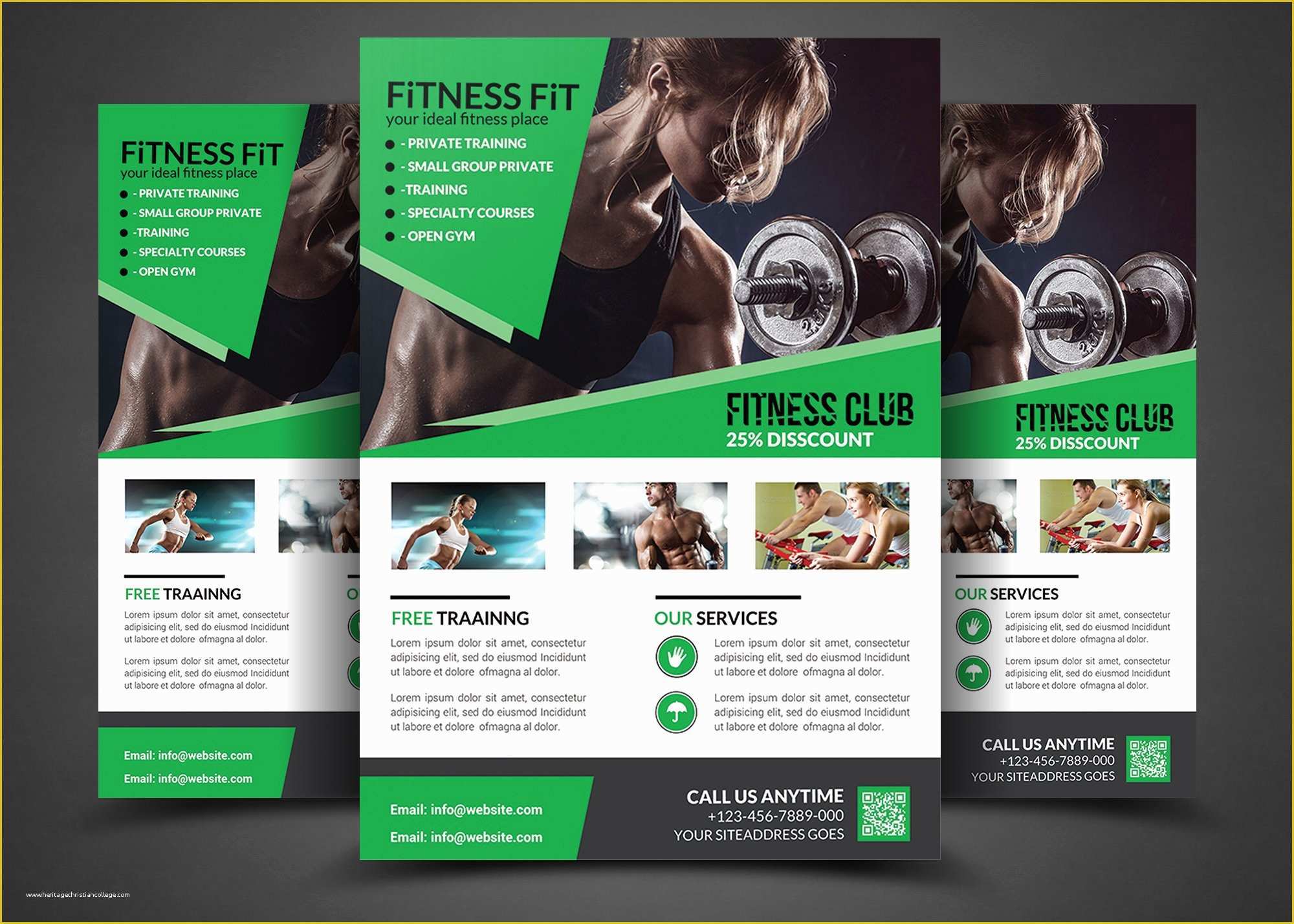 Advertisement Template Free Of Fitness Flyer Gym Flyer Templates Flyer Templates