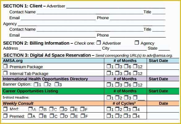 Advertising Contract Template Free Of 17 Advertising Contract Templates – Samples Examples