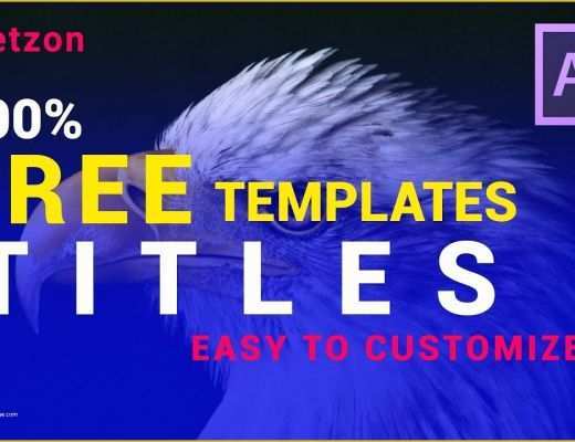 Ae Templates Free Download Of Free after Effects Title Templates after