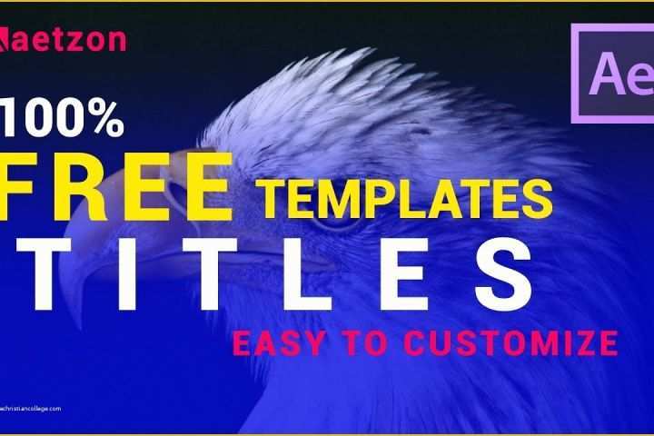 Ae Templates Free Download Of Free after Effects Title Templates after