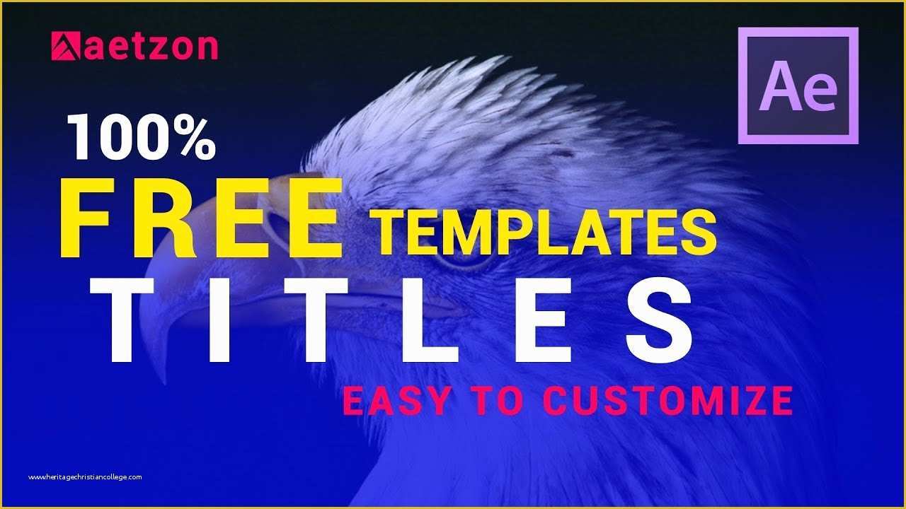 62 Ae Templates Free Download