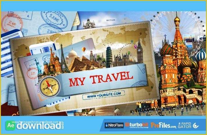 Ae Templates Free Download Of My Travel 2 Tv Pack Videohive Project Free Download