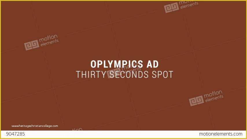After Effects Commercial Template Free Of Olympics Ad after Effects Template