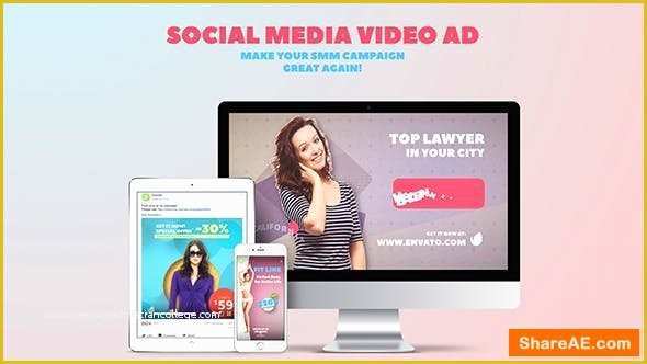 After Effects Commercial Template Free Of Videohive social Media Video Ad Free after Effects