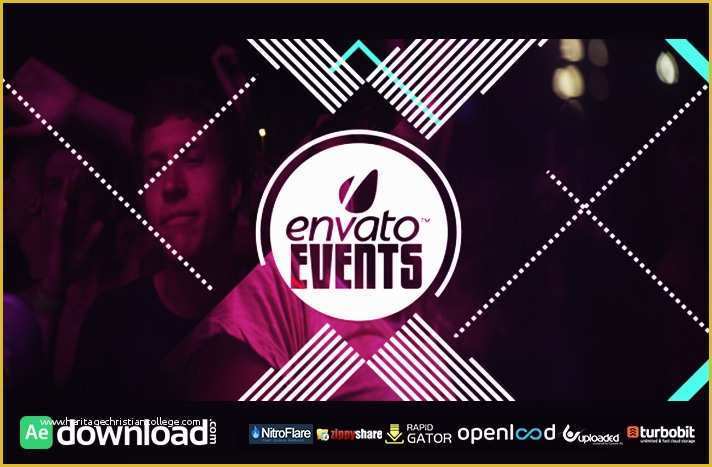 After Effects event Promo Templates Free Download Of Club Festival