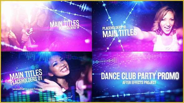 After Effects event Promo Templates Free Download Of Dance Club Party Promo by Stevepfx