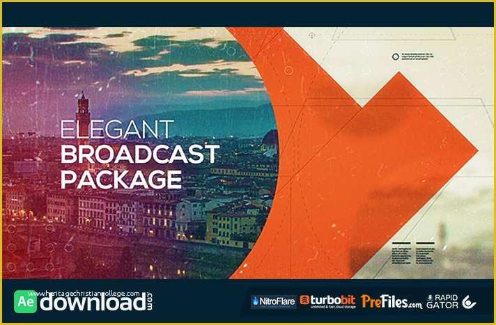 After Effects event Promo Templates Free Download Of Elegant Broadcast Package Videohive Project Free