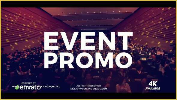 After Effects event Promo Templates Free Download Of event Promo by Nick Chvalun