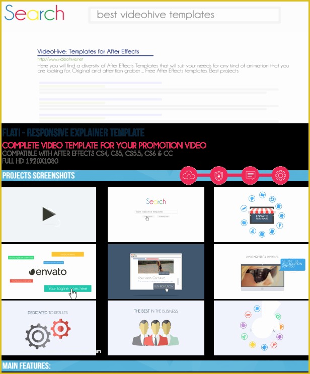 After Effects event Promo Templates Free Download Of Flati Responsive Explainer Template by Jbmotion