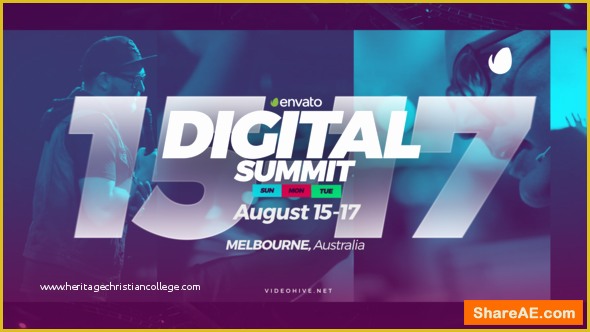 After Effects event Promo Templates Free Download Of Videohive Digital Summit event Promo Free after