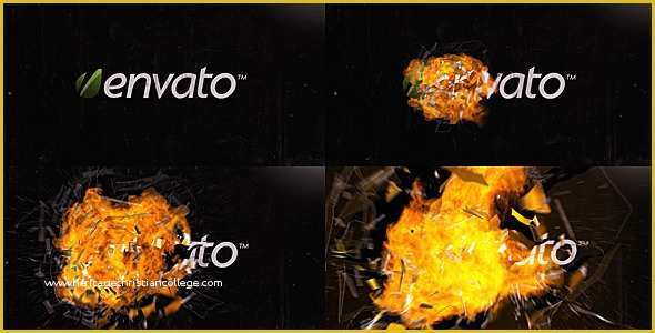 After Effects Explosion Template Free Of Explosion Glass & Fire by Microzooms