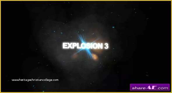After Effects Explosion Template Free Of Trapcode Explosions after Effects Project Revostock