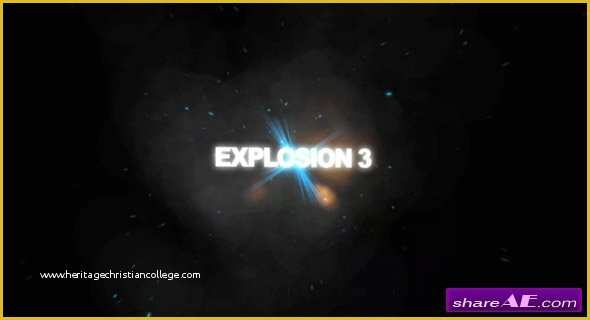 After Effects Explosion Template Free Of Trapcode Explosions after Effects Project Revostock