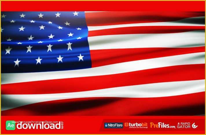 After Effects Flag Template Free Download Of National Archives Free after Effects Template
