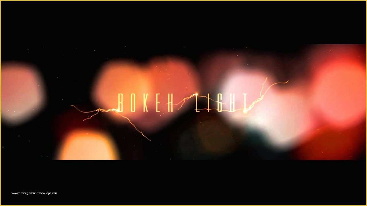 After Effects Holiday Templates Free Of A Free Adobe after Effects Template Bokeh Light