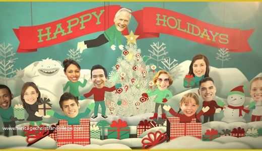 After Effects Holiday Templates Free Of Holiday Faces Pop Up Card after Effects Project Files