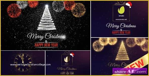 After Effects Holiday Templates Free Of Videohive Merry Christmas Countdown Free after