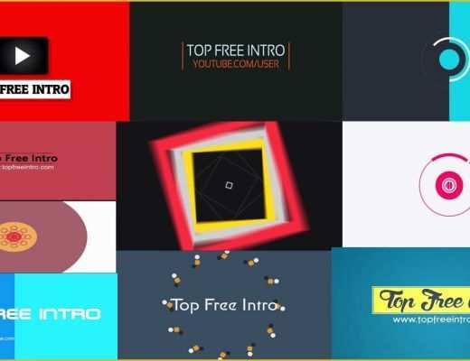 After Effects Intro Templates Free Download Cc Of top 10 Free 2d Intro Templates No Plugins after Effects