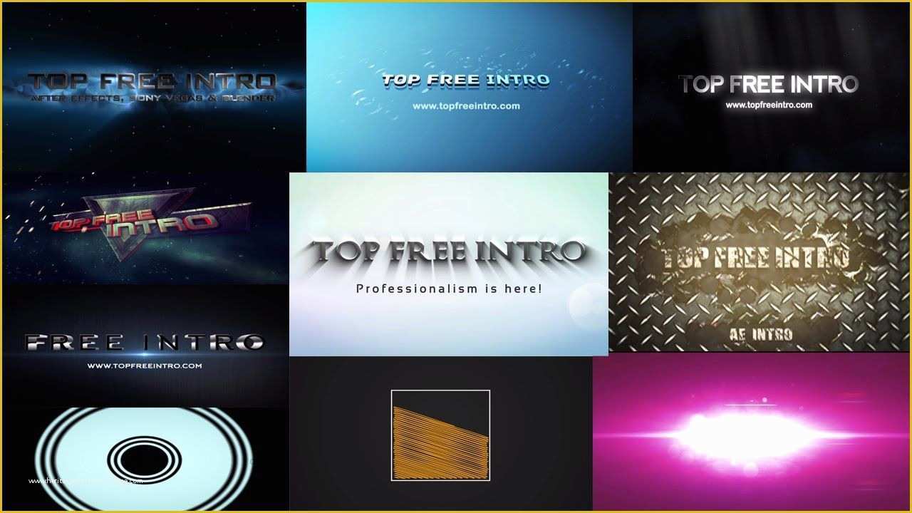 After Effects Intro Templates Free Download Cc Of top 10 Free Intro Templates No Plugins after Effects Intro