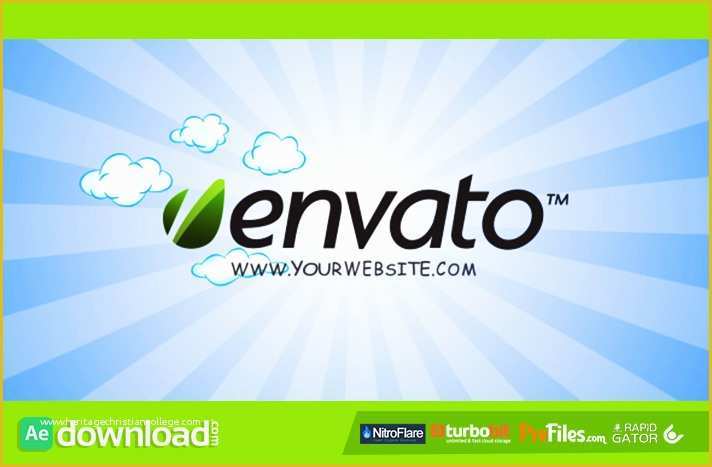 After Effects Logo Templates Free Download Of Cartoon Logo Videohive Project Free Download Free