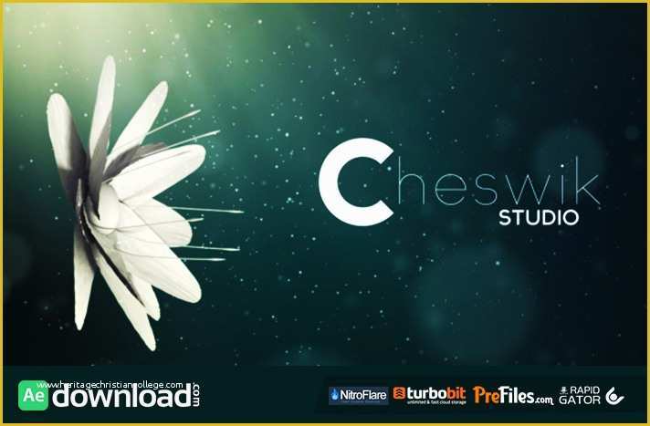 After Effects Logo Templates Free Download Of Flower Logo Videohive Free Download Free after