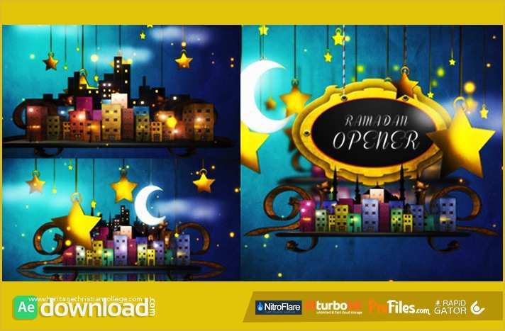After Effects Logo Templates Free Download Of Ramadan Opener Videohive Project Free Download Free