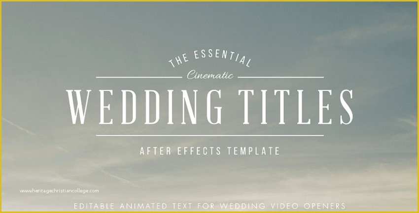 After Effects Movie Title Templates Free Download Of 50 top Adobe after Effects Projects and Templates to Watch