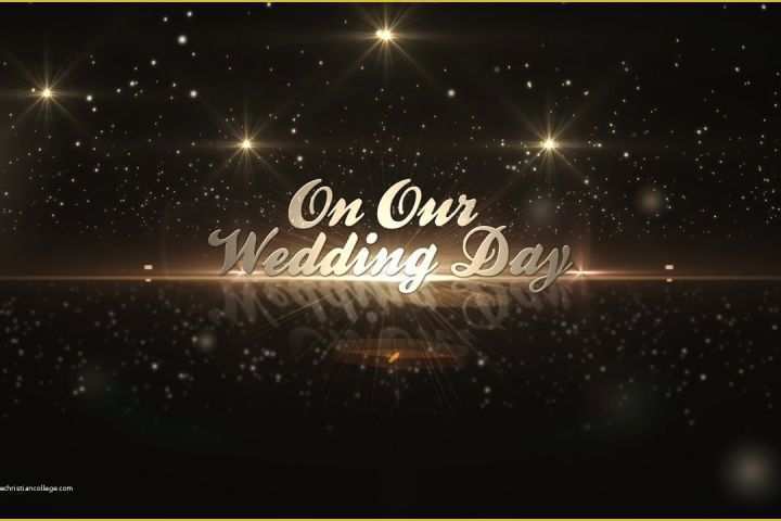 After Effects Movie Title Templates Free Download Of after Effects Template Golden Wedding Pack