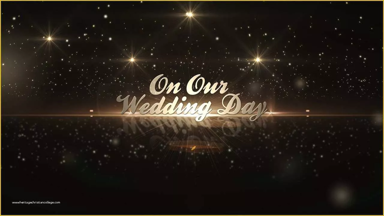 After Effects Movie Title Templates Free Download Of after Effects Template Golden Wedding Pack