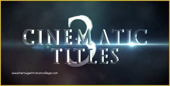 After Effects Movie Title Templates Free Download Of Cinematic Titles 3 3d Object Envato Videohive – after