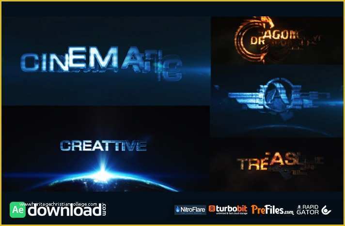 After Effects Movie Title Templates Free Download Of Cinematic Transform Videohive Free Download Free