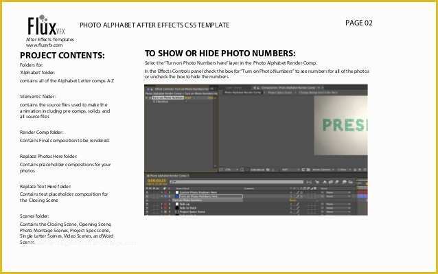 After Effects Page Turn Template Free Of How to Customize the Alphabet after Effects Template