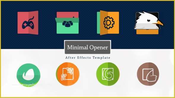 After Effects Page Turn Template Free Of Videohive – Minimal Logo Opener – Downae