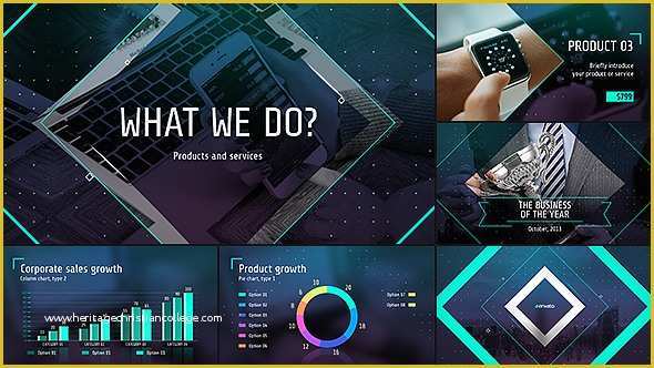 After Effects Project Files and Templates Free Download Of Business Of the Future – Modern Corporate Presentation by