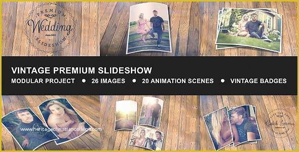 After Effects Project Files and Templates Free Download Of Vintage Premium Slideshow by Placdarms