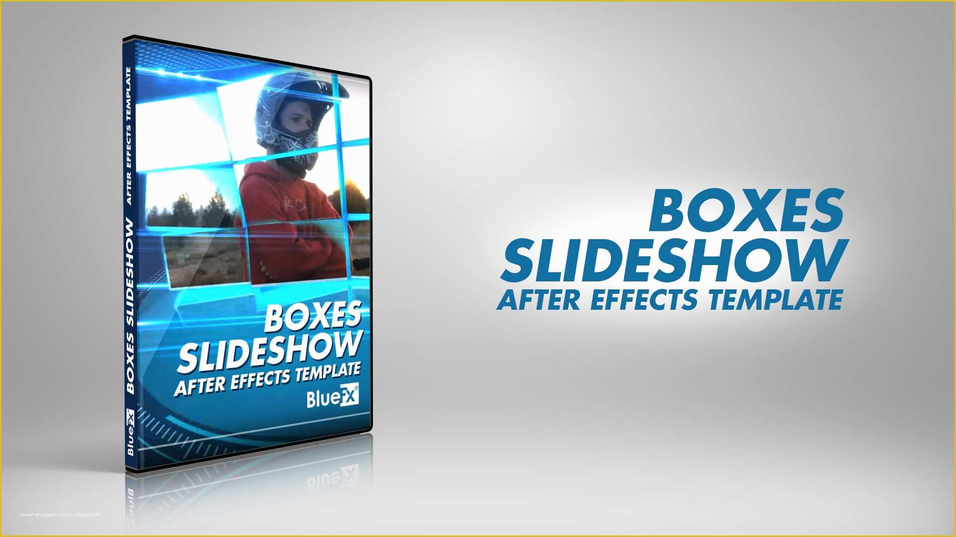 After Effects Simple Slideshow Template Free Of Boxes Slide after Effects Template