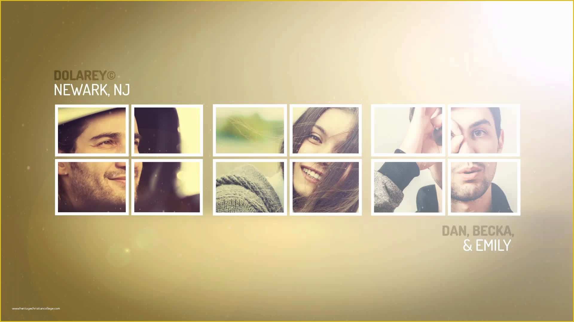 After Effects Simple Slideshow Template Free Of Glasgow atmospheric Slideshow after Effects Template