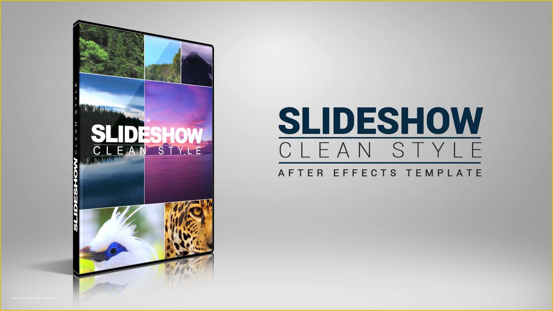 After Effects Simple Slideshow Template Free Of Slideshow Clean Style Template Bluefx