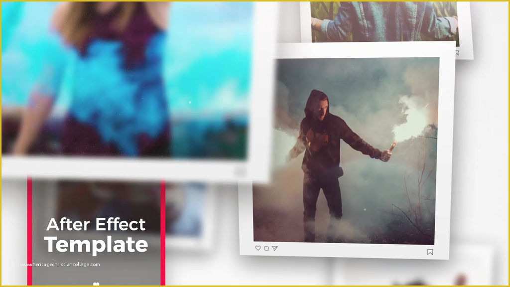 After Effects Simple Slideshow Template Free Of Square Slideshow after Effects Templates