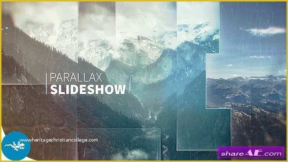 After Effects Simple Slideshow Template Free Of Videohive Parallax Slideshow Free after Effects