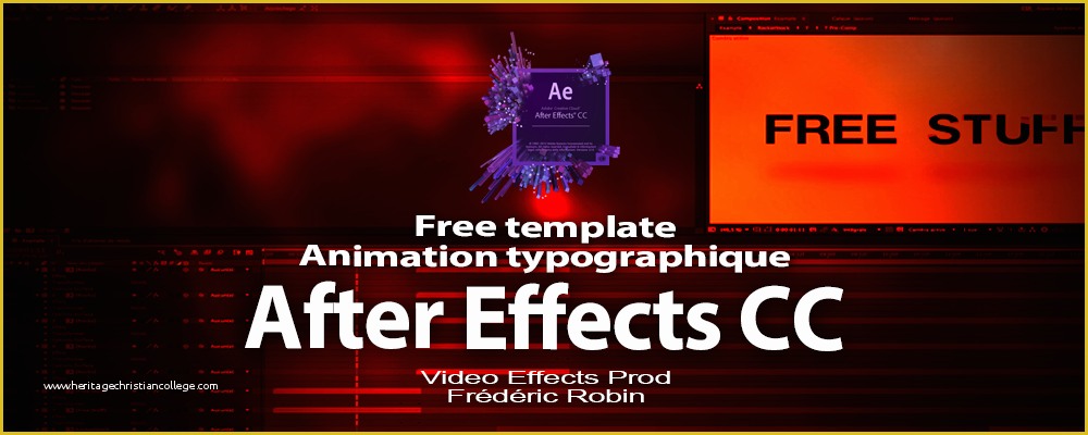 After Effects Templates Free Download Cc Of after Effects Cc Free Template Animation Typographique