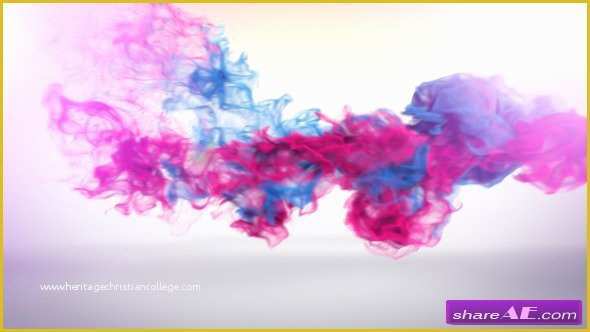 After Effects Templates Free Download Cc Of Trailing Particles Logo Reveal after Effects Project