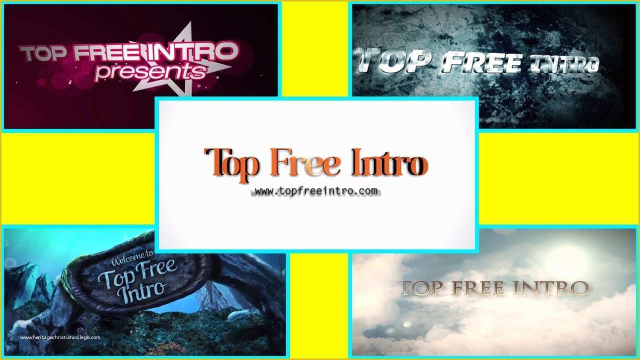 After Effects Templates Free Download Cs6 Of top 5 "after Effects Intro